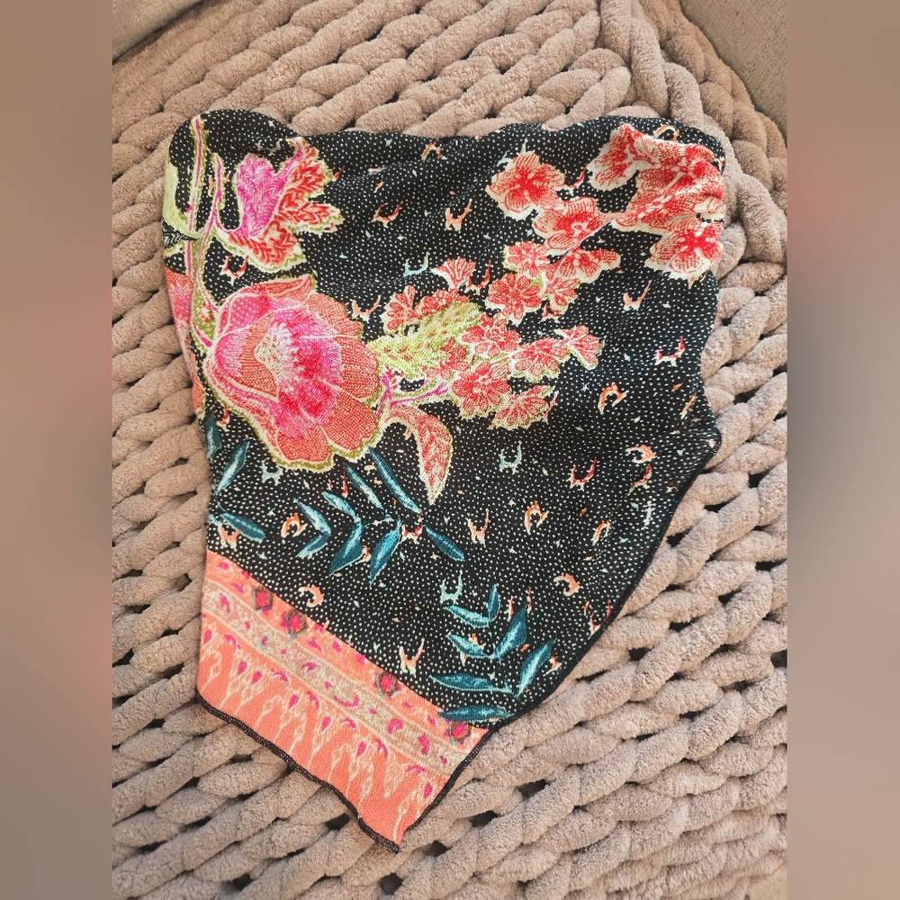 Free people handkerchief front tube top